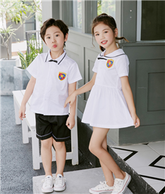 夏季中小學生校服（白）