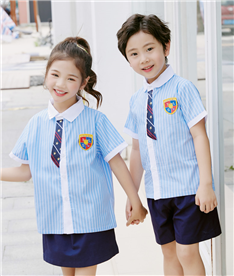 夏季中小學生校服帶假領帶（正面照）