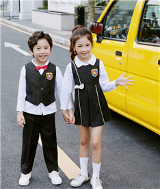 冬季中小學生禮服（黑白）