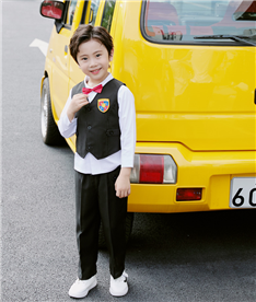 冬季男中小學生禮服（黑白）