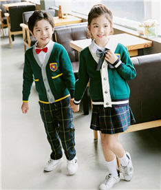 冬季中小學生禮服（綠）