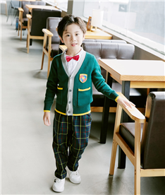 冬季男中小學生禮服（綠）