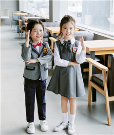 冬季中小學生禮服（灰）