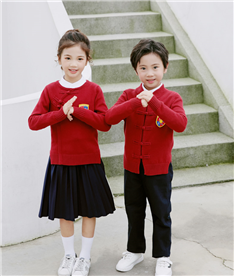 冬季中小學生禮服一（紅）