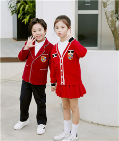 冬季中小學生禮服三（紅）