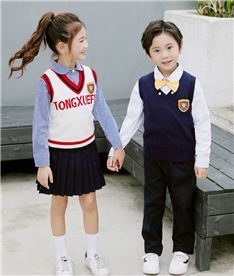 冬季中小學生禮服（深淺藍白）