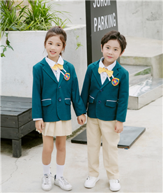 冬季中小學生禮服（深綠）