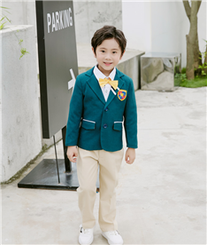 冬季男中小學生禮服（深綠）